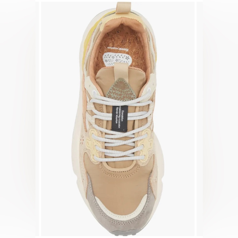 NWT Flower Mountain Yamano 3 Sneaker in Stone Mud - Picture 5 of 15